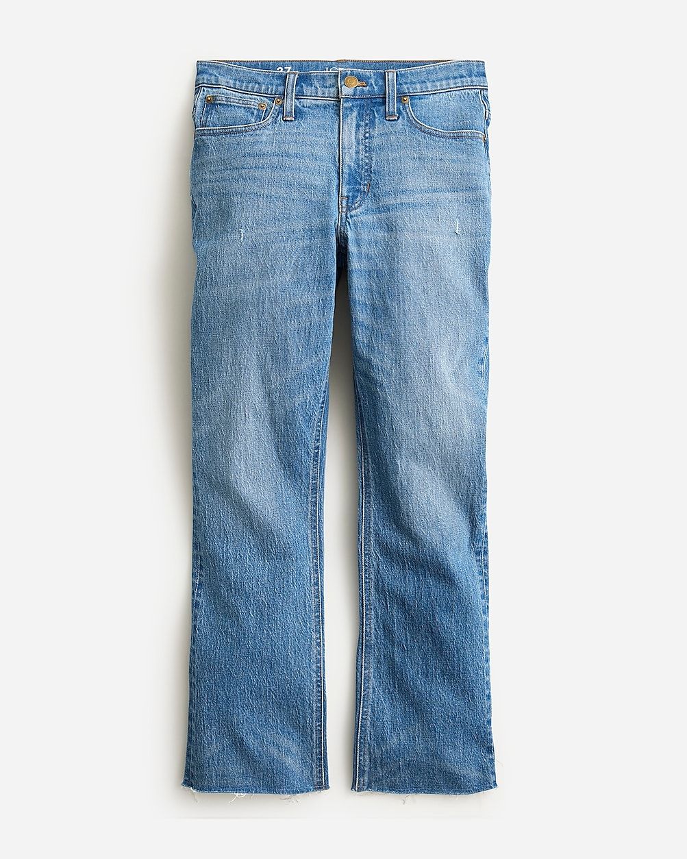 9" demi-boot crop jean in Clyde wash | J.Crew US