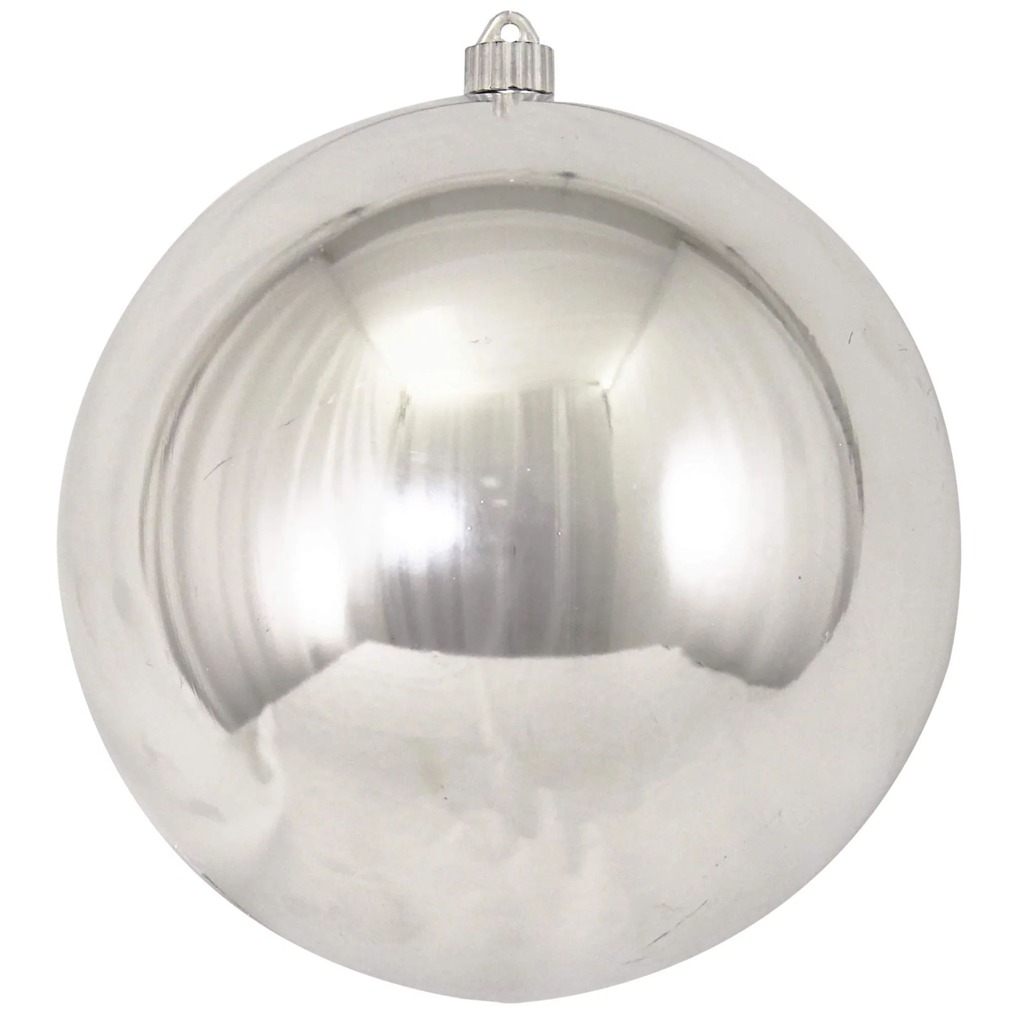 Christmas By Krebs 10" (250mm) Shiny Looking Glass Silver [1 Piece] Solid Commercial Grade Indoor... | Walmart (US)