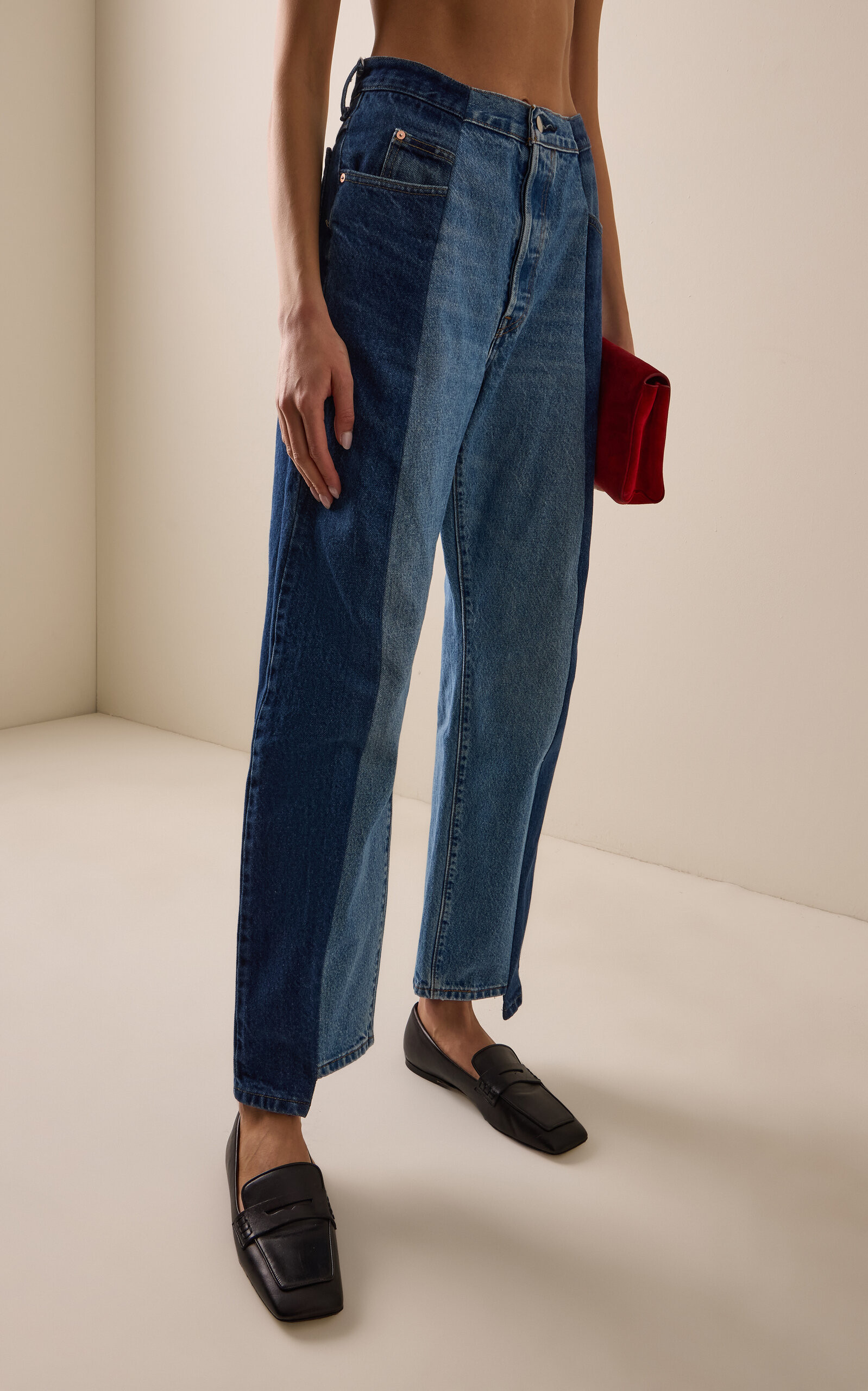High-Rise Boyfriend Jeans | Moda Operandi (Global)
