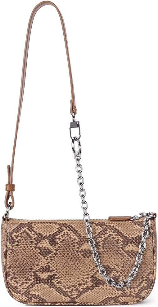 CLUCI Small Hobo Bags for Women Dumpling Shoulder Bag Soft Leather Ladies Clutch Purses with Adju... | Amazon (US)