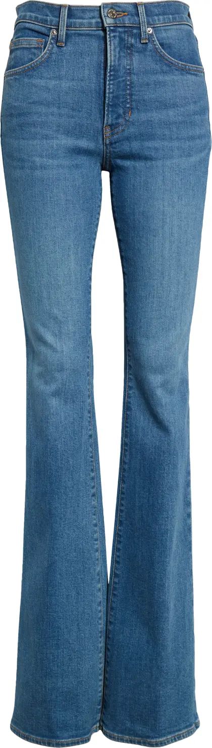 Veronica Beard Beverly High Waist Skinny Flare Jeans | Nordstrom | Nordstrom