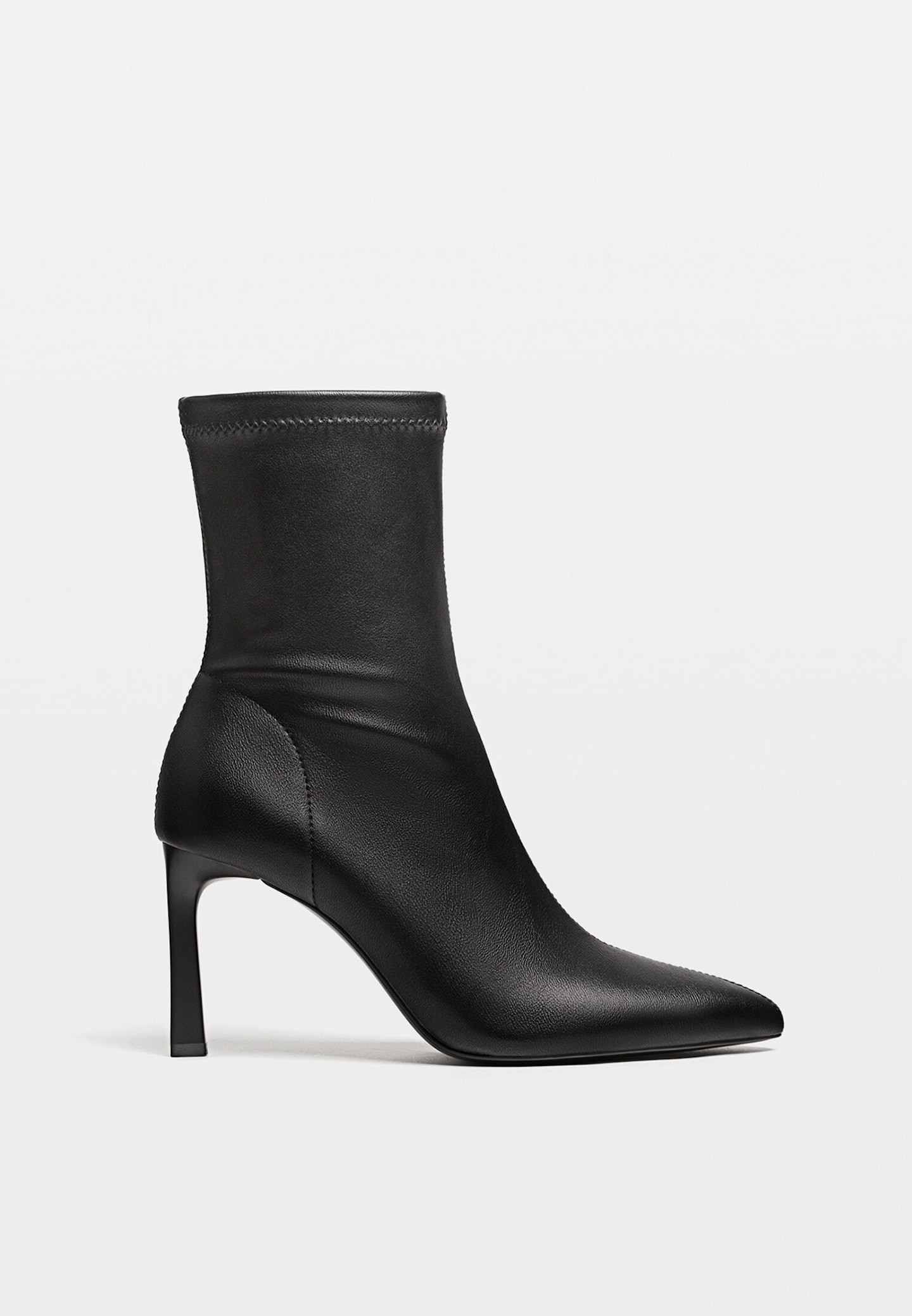 Stretch high-heel ankle boots | Stradivarius (UK)