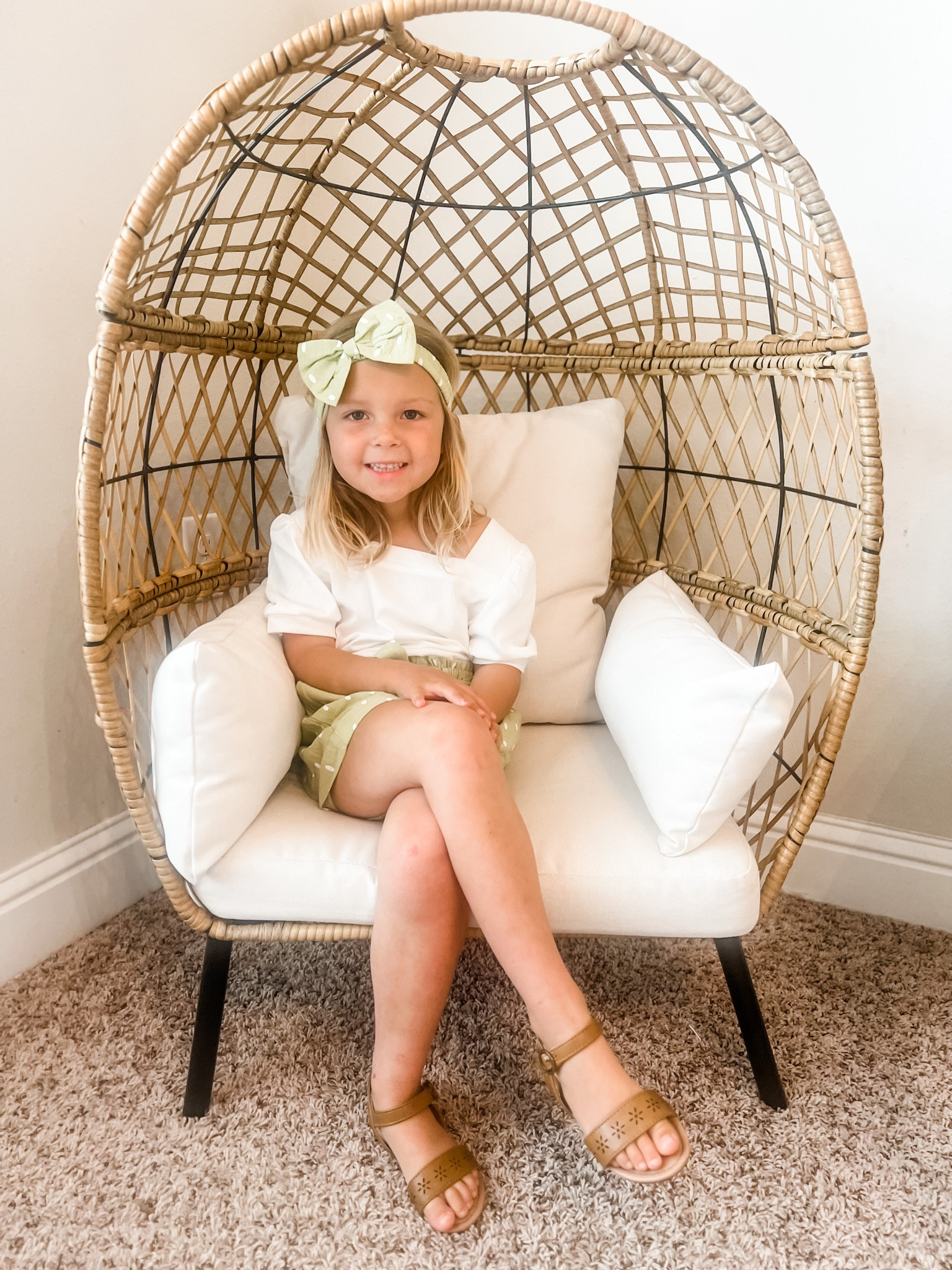 Adorable outfit set from @amazon. Little sandals are #oldnavy. #kids #girlsoutfit #girls 

#LTKhome #LTKfamily #LTKkids