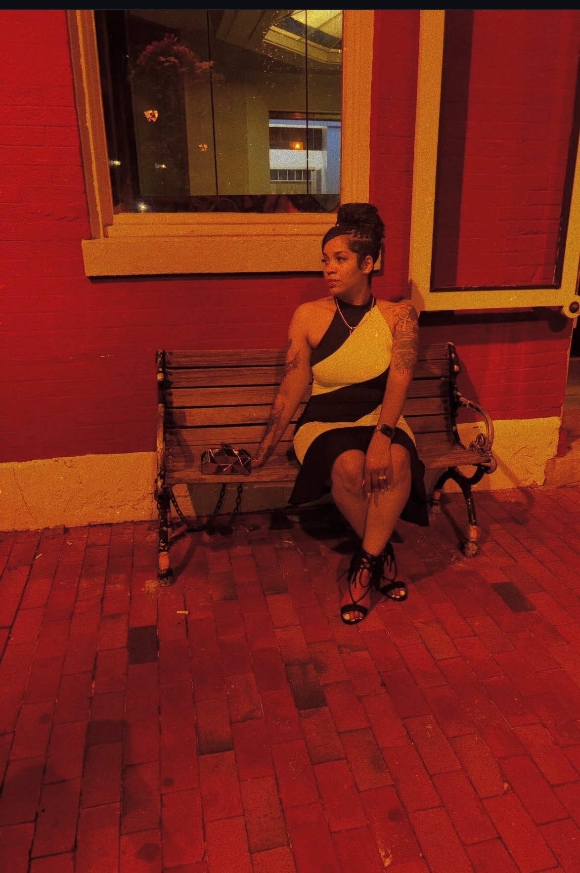 A statement dress for a night out. Clean lines, bold colorblocking, and minimal accessories let the outfit do all the talking.

#LTKnightout #LTKstyle #LTKfashion
