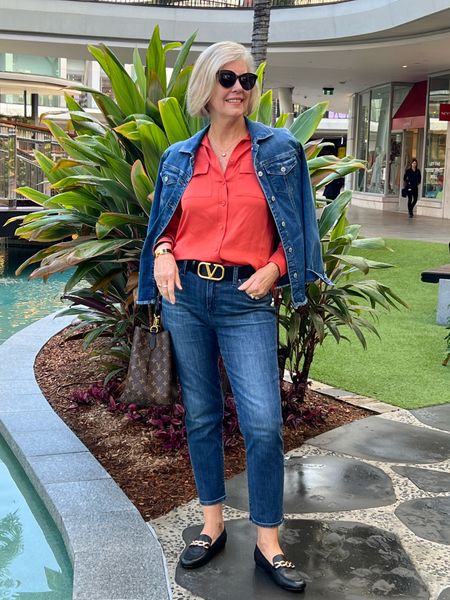 Colour makes me happy! 
Outfit ideas for Spring! ❤️💙
Linda 175cms wears:
Denim Jeans - Size 1
Denim Jacket - Size 1
Orange Shirt - Size 1 

#LTKstyletip #LTKaustralia #LTKSeasonal