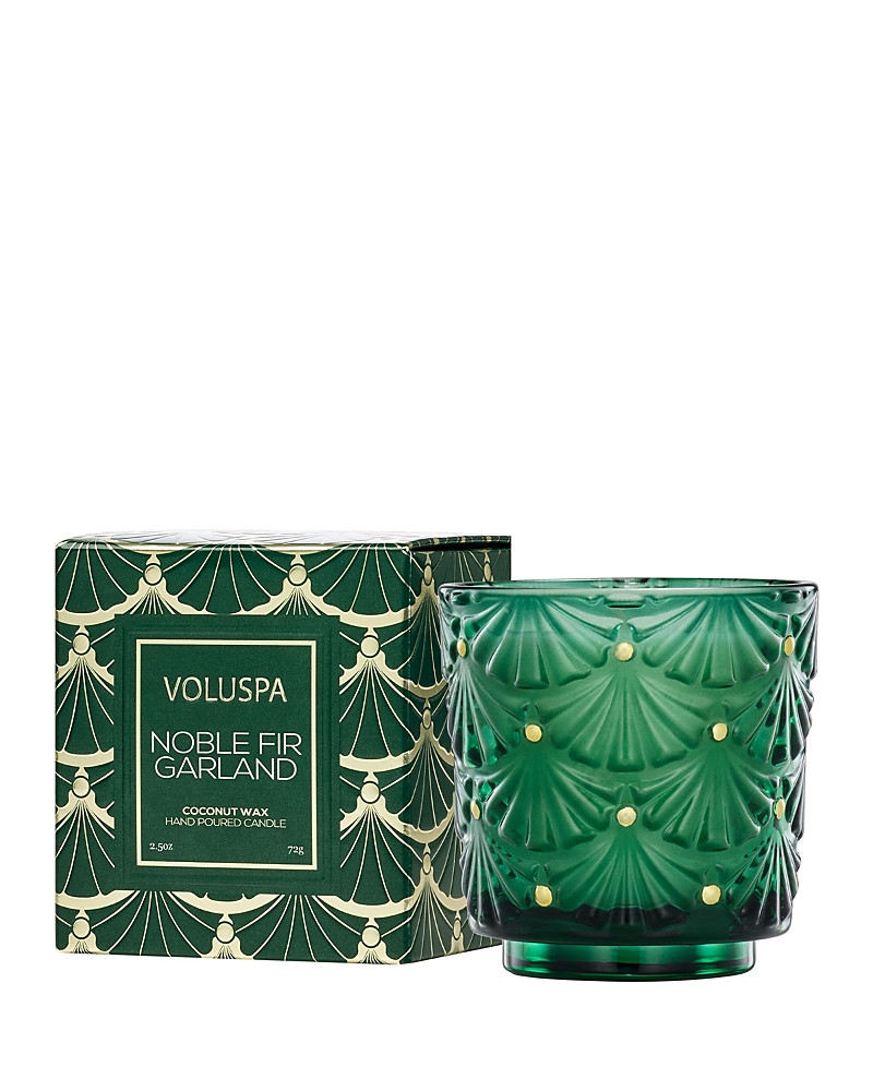 Voluspa Noble Fir Garland Petite Pedestal Candle, 2.5 oz. | Bloomingdale's (US)