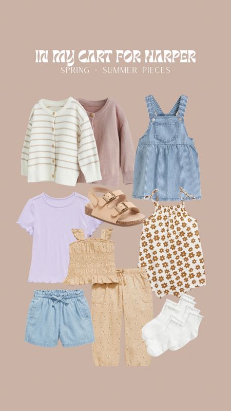 Toddler girl spring + summer order! 🌸 