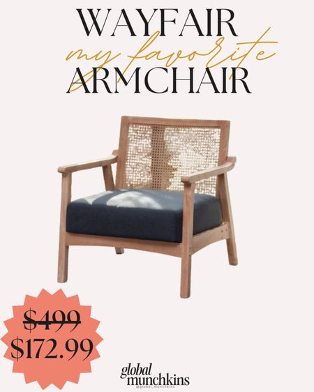 We love this armchair in our Kauai house! So comfortable and stylish 
Grab it on sale during wayday

#LTKhome #LTKsalealert #LTKfamily