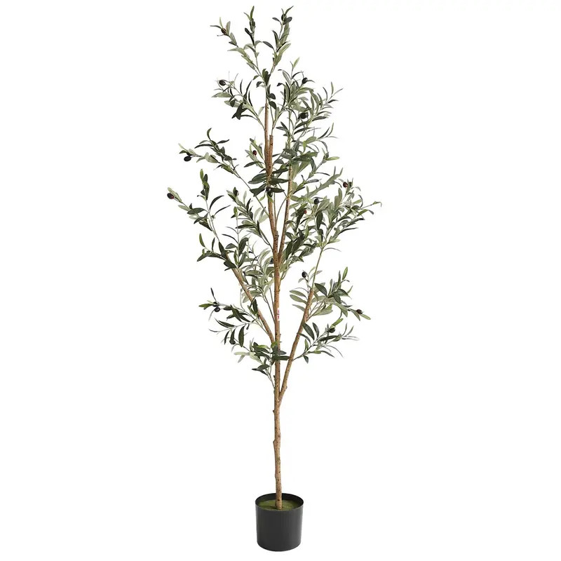 1pc Olive Tree Artificial Indoor Decor Plant Artificial Tree Indoor Large Artificial Olive Tree  ... | Temu Affiliate Program