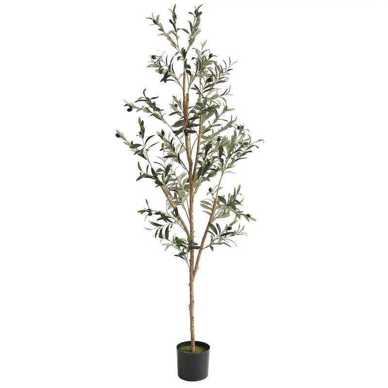 1pc Olive Tree Artificial Indoor Decor Plant Artificial Tree Indoor Large Artificial Olive Tree  ... | Temu Affiliate Program