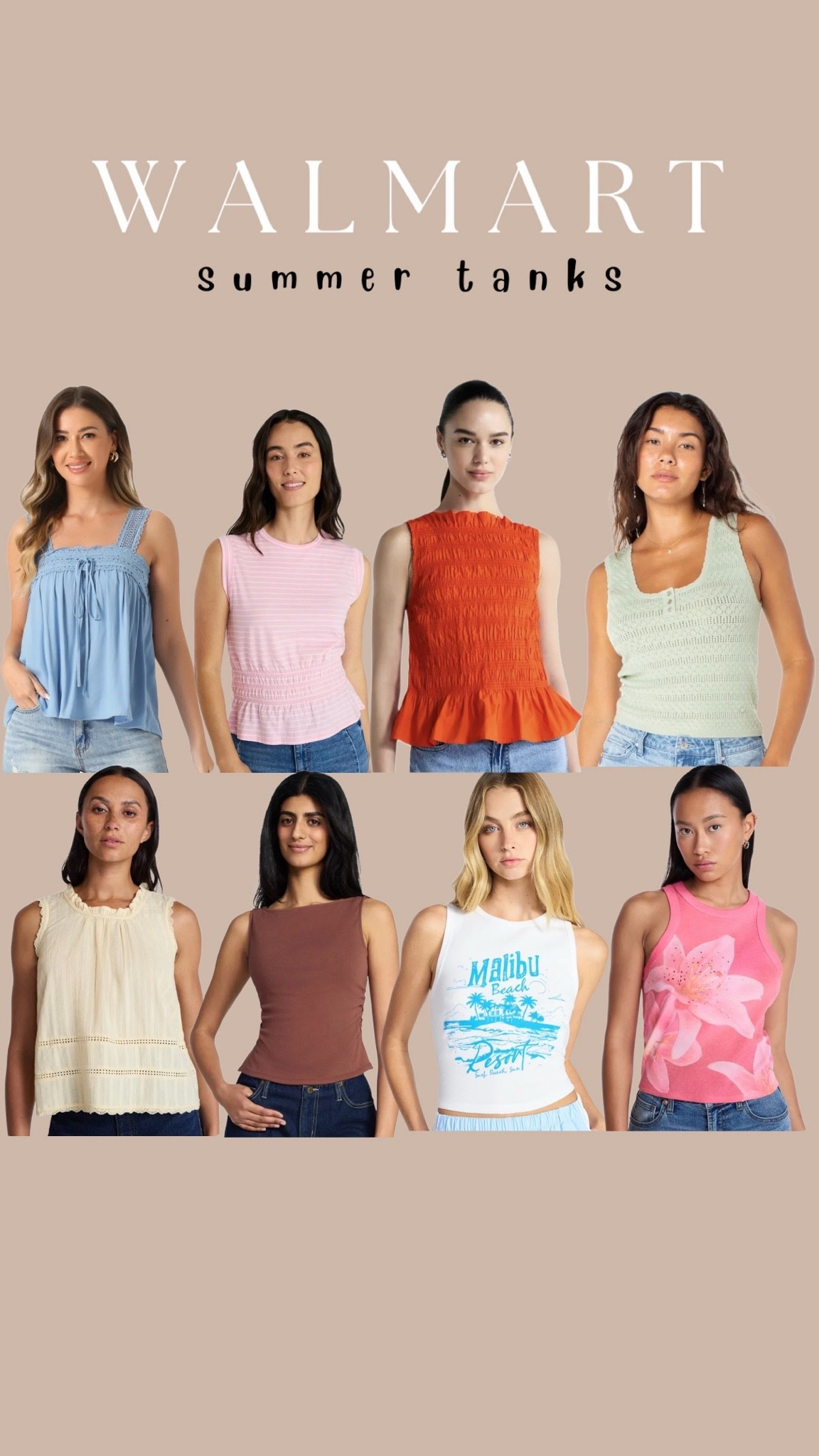 Walmart summer tanks 




Affordable fashion. Budget style. Summer fashion. Summer style. Tank tops. Summer clothes.

#LTKSeasonal #LTKootd #LTKdayinmylife