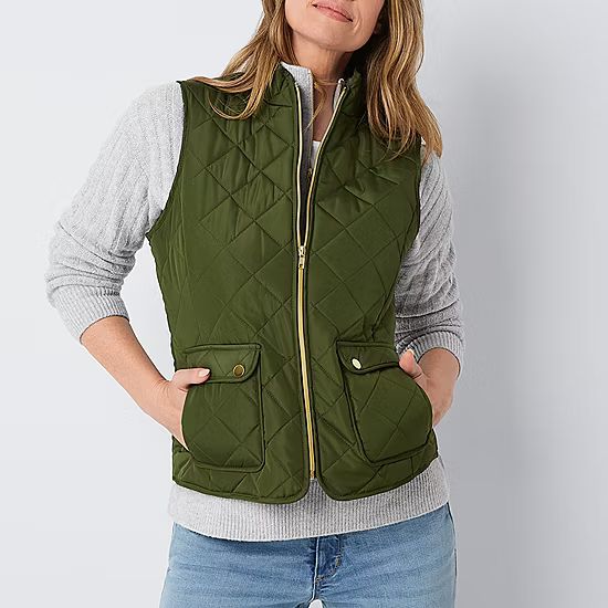 St. John's Bay Quilted Vest | JCPenney