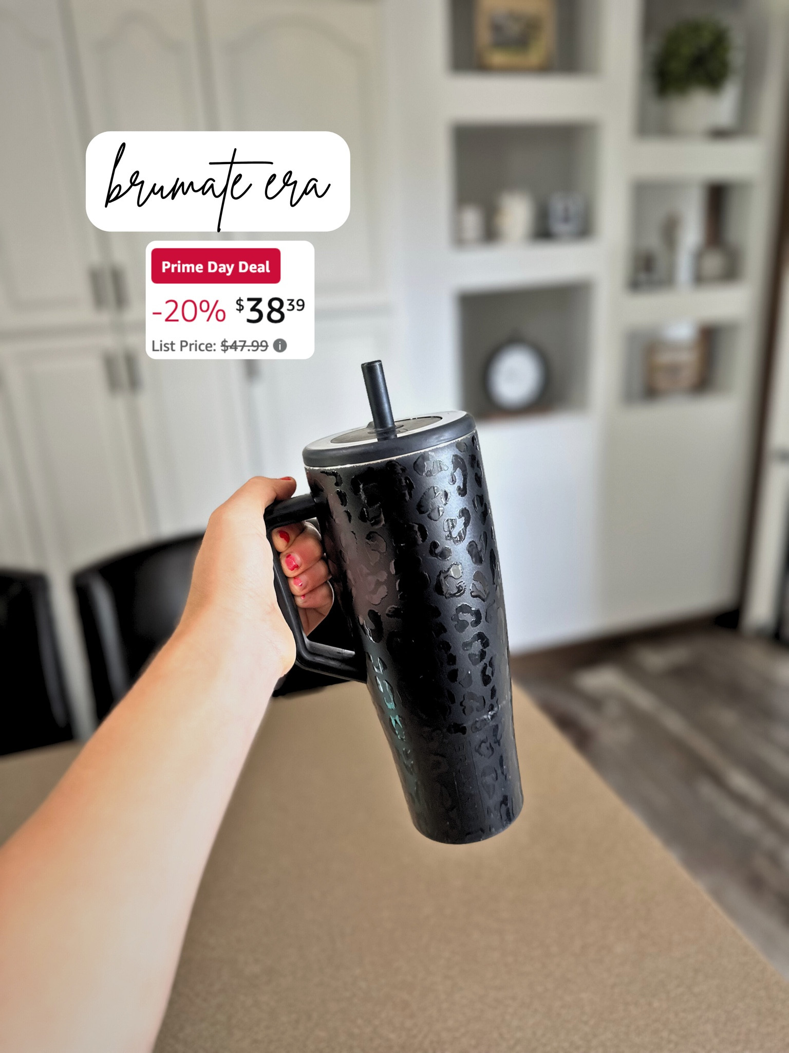 The Brumate Era 40oz is currently getting me through pregnancy and mom life 🤣 Because let’s be real, my water bottle is not only MY water bottle. I have to share it with my toddler boys too 🤪 That’s why I love the silicone straw and the fact that it’s 100% leakproof so I can’t easily bring it anywhere I go! On sale for Amazon Prime Days 👏🏼♥️

#LTKActive #LTKSaleAlert #LTKFamily