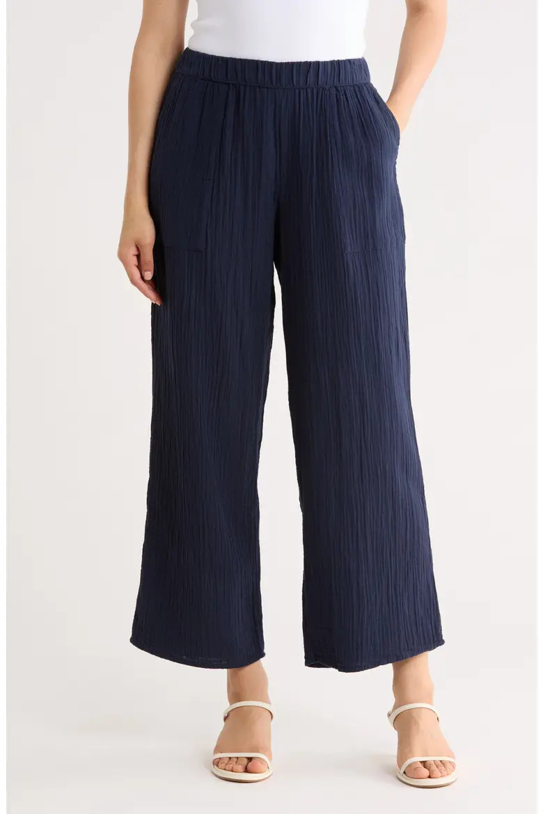 Cotton Gauze Pull-On Pants (Women) | Nordstromrack | Nordstrom Rack