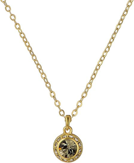 Ted Baker London Soltell Solitaire Sparkle Crystal Pendant Necklace for Women | Amazon (US)