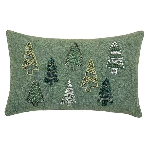 St. Nicholas Square® Beaded Trees Throw Pillow | Kohl's