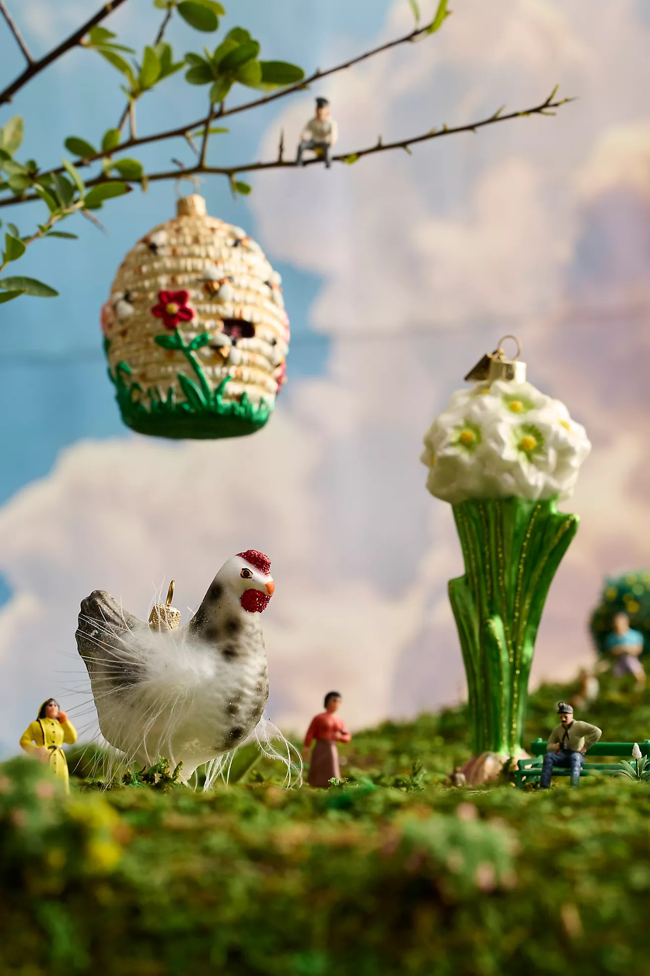 Beehive Glass Ornament | Anthropologie (US)