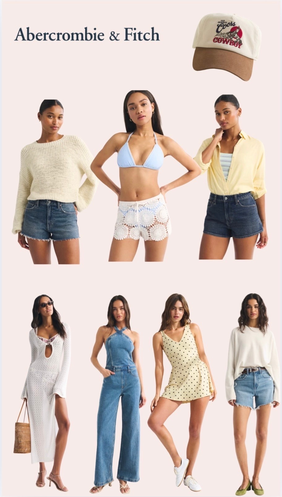 Abercrombie Summer Sale including swimsuits, shorts, coverups and more to get you ready for summer. Use SHORTSAF for an additional 15% off thru may 11