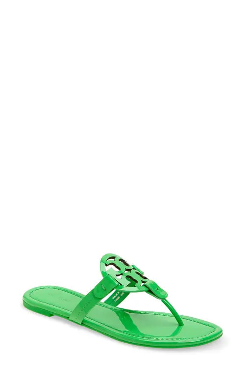 Tory Burch Miller Thong Sandal in Bright Green at Nordstrom, Size 7.5 | Nordstrom