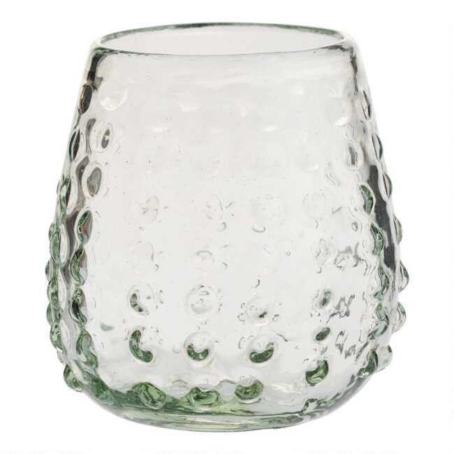 Rivera Recycled Stemless Wine Glass | World Market