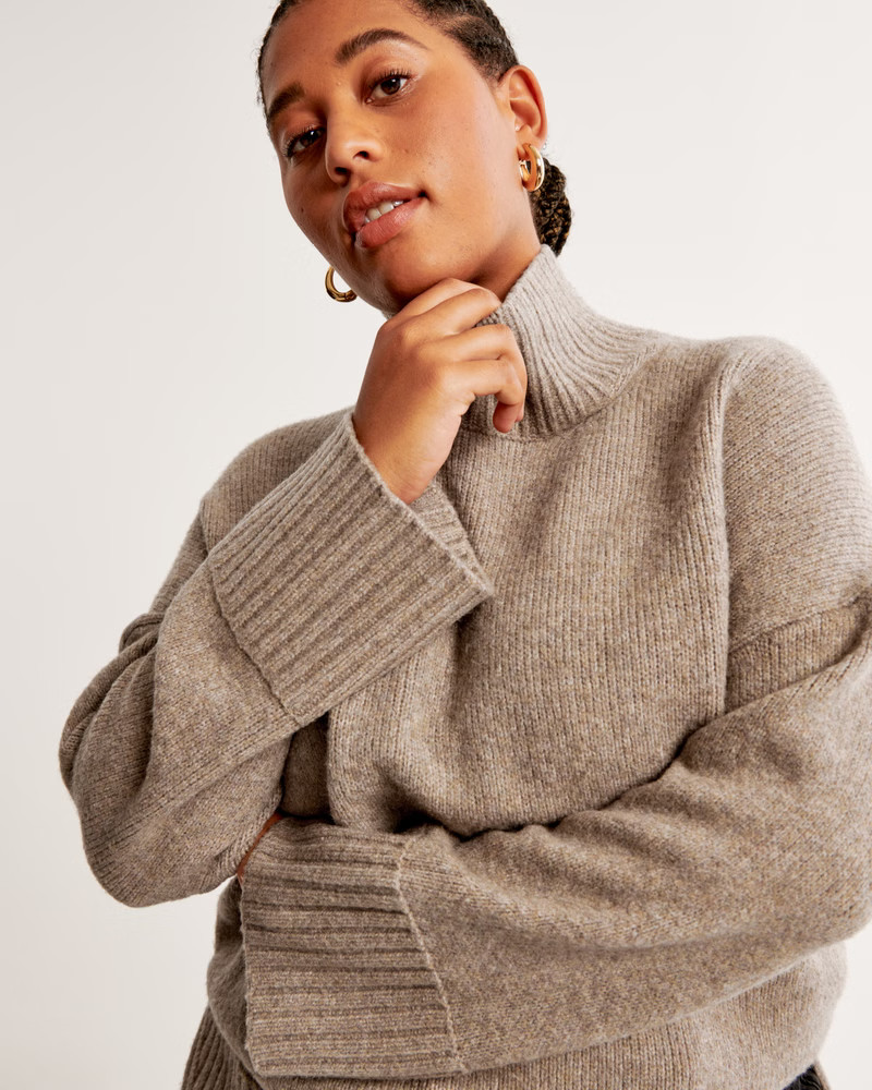 Tuckable Easy Turtleneck Sweater | Abercrombie & Fitch (US)