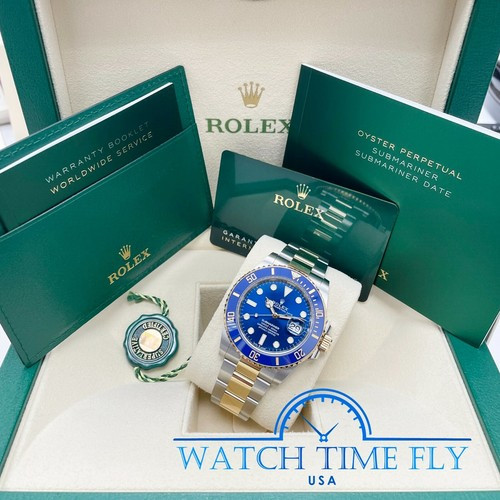 Rolex 2022 Submariner 41mm 126613 Blue Dial Date Steel and Yellow Gold Two Tone  | eBay | eBay US
