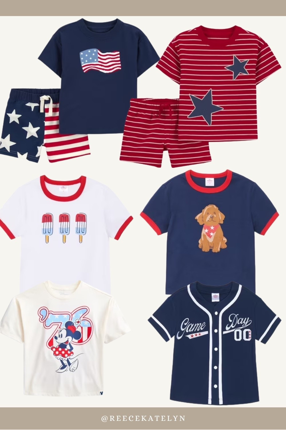 The sweetest little 4th of July outfits ❤️🤍💙

I always check Carter's at Walmart for holiday outfits because they're affordable, comfortable, and actually cute enough for photos. Whether you're celebrating with fireworks, a backyard BBQ, or a beach day, these baby outfits are too good to pass up.

Linked all my favorite patriotic finds for toddlers 🇺🇸✨