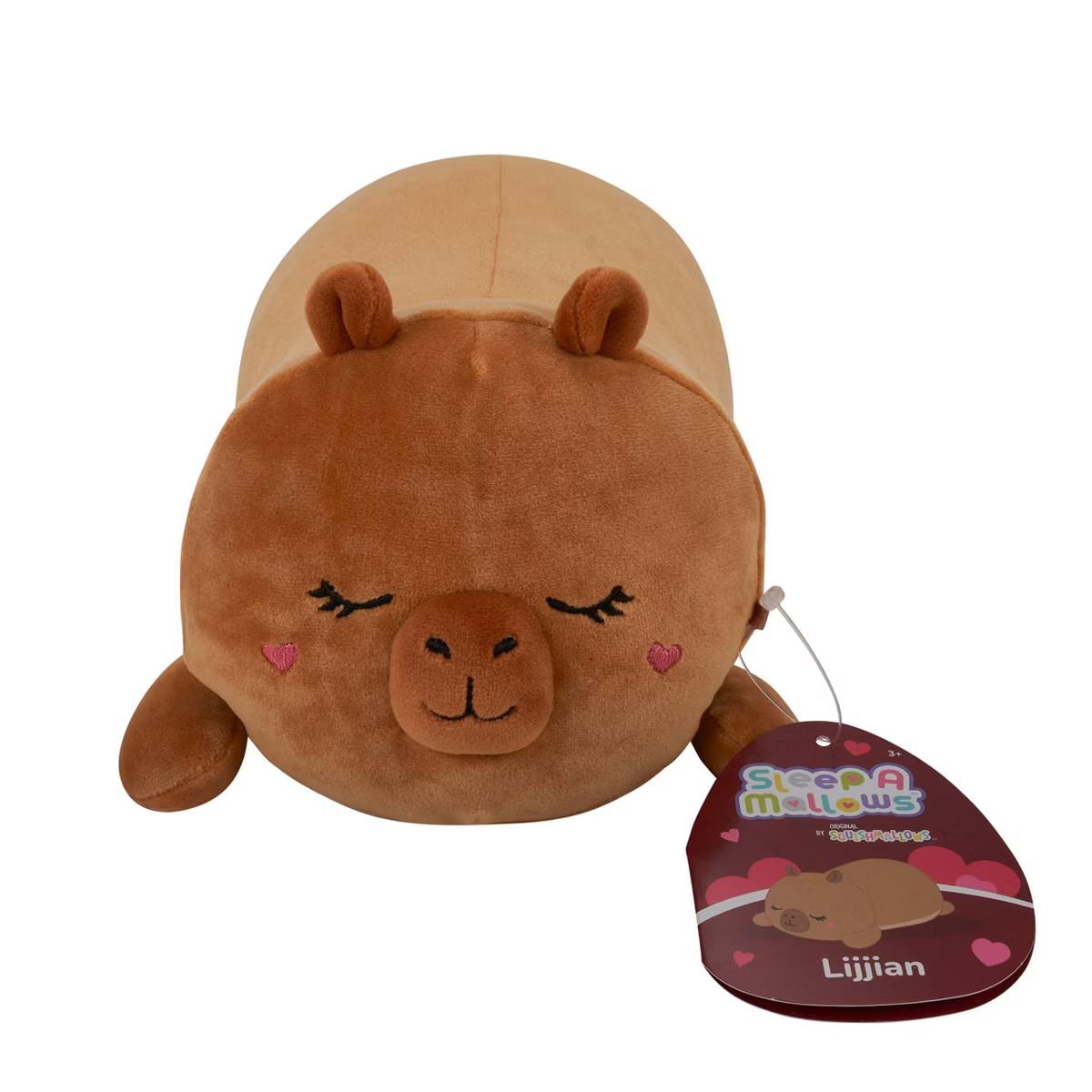 Squishmallows Valentine's Day 8" Lijjian the Brown Capybara | Target