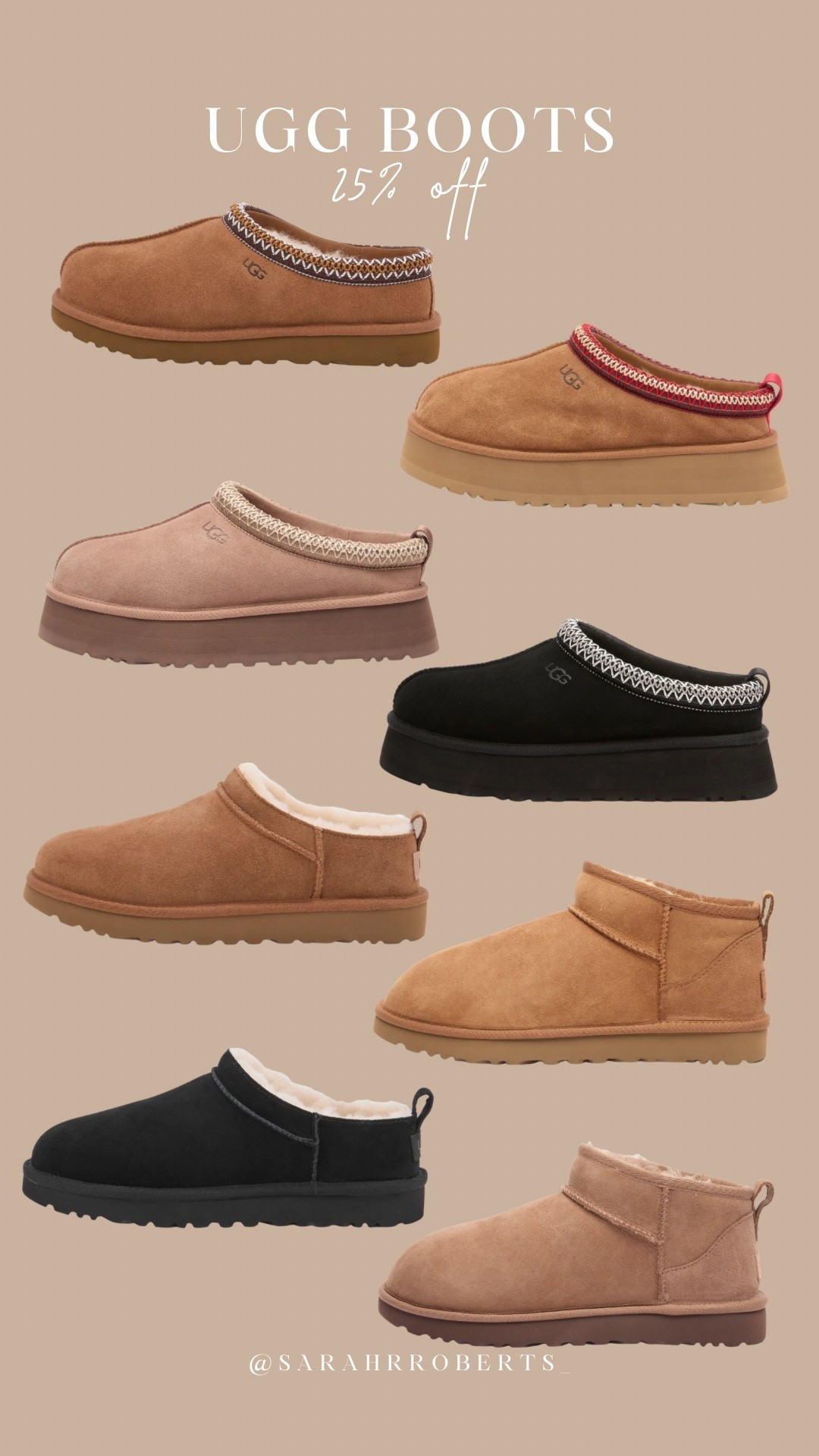 25% off UGG BOOTS ✨



#LTKshoes #LTKgiftguide #LTKCyberWeek