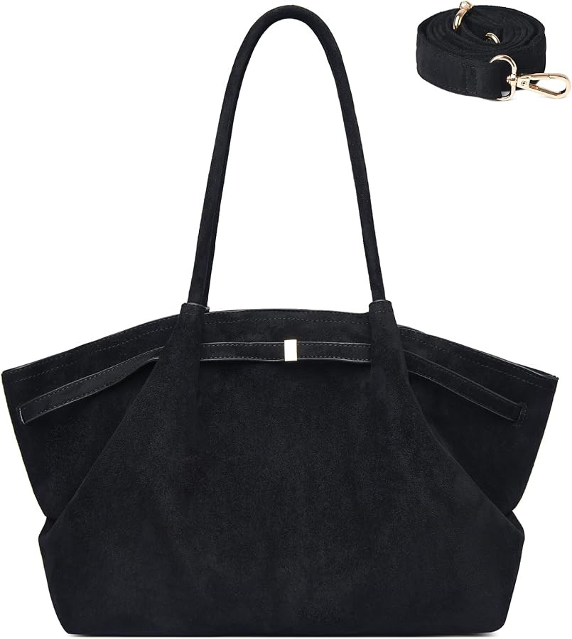 Makukke Tote Bag for Women, Faux Suede Bag Women's Handbags, Shoulder Crossbody Bag for Daily Com... | Amazon (US)