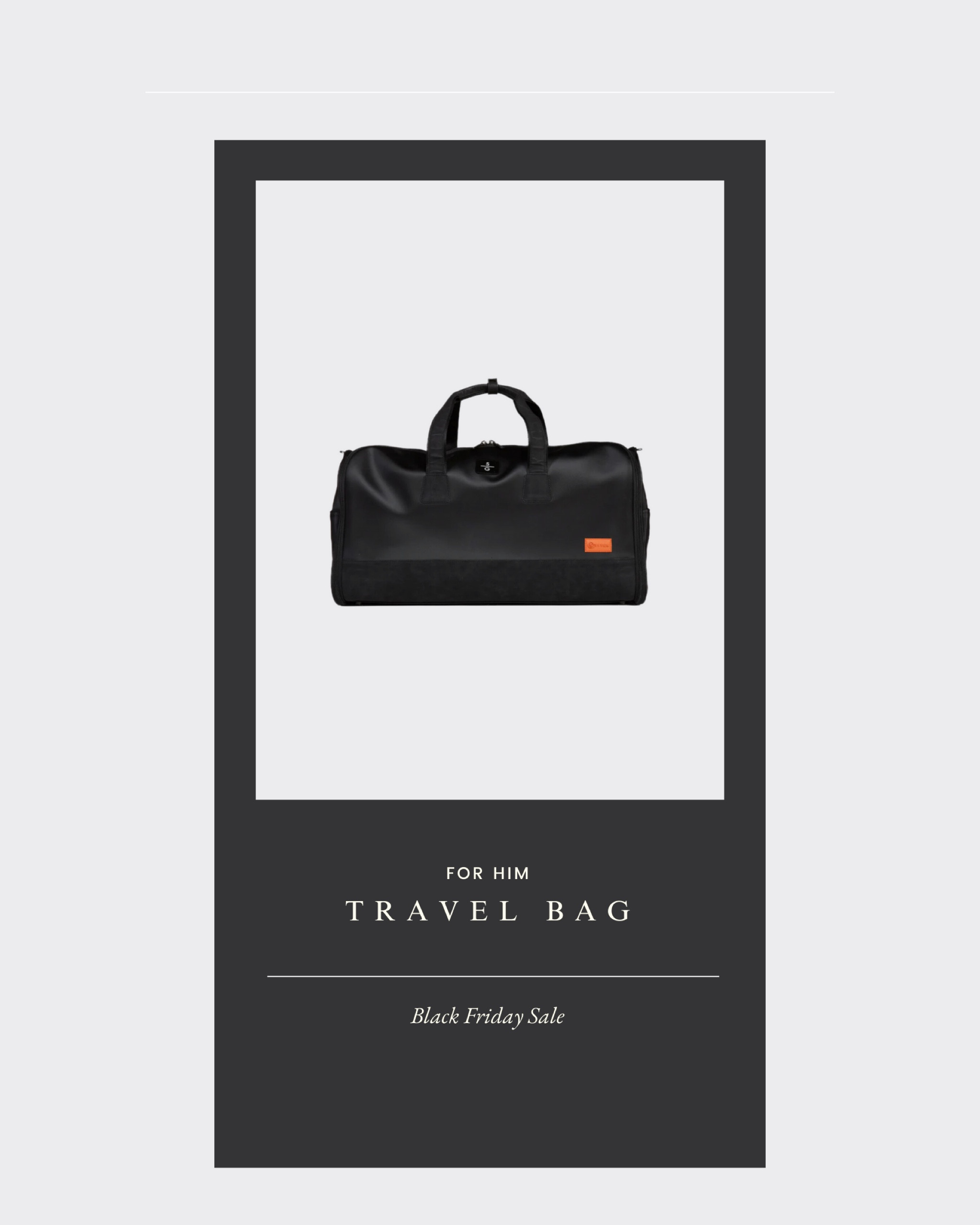 The best travel bag for men! My husband has 2 and uses them for work and weekend trips. It opens so you can hang clothes and they don’t wrinkle!

#giftsforhim #travelbag #vacation 

#LTKmens #LTKtravel #LTKCyberWeek