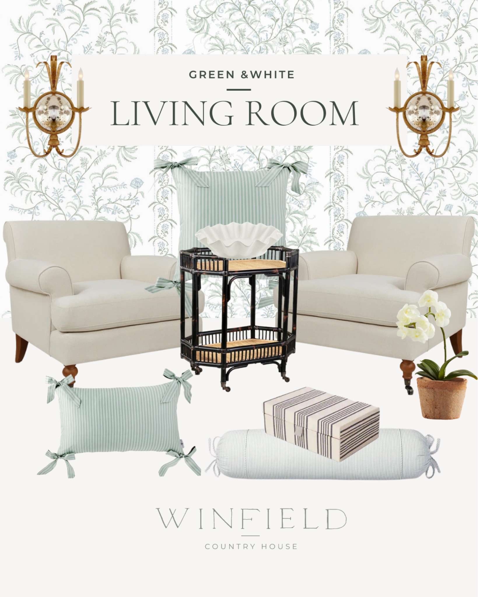Green freshens up any space for spring. Adding aged brass and dark accents keeps the look sophisticated. 

#springdecor #traditionaldecor #classichomedecor #livingroom #bedroom

#LTKSeasonal #LTKhome #LTKstyletip