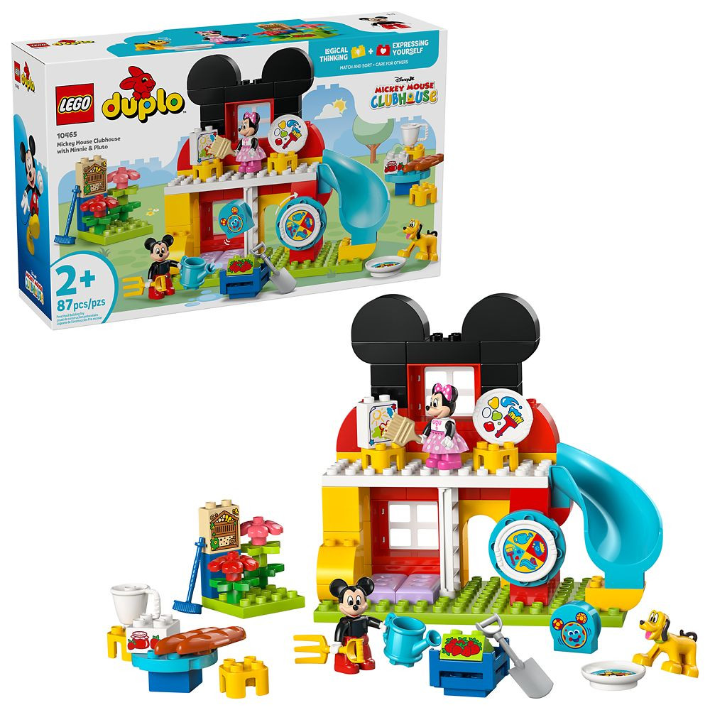 LEGO® DUPLO® Mickey Mouse Clubhouse with Minnie & Pluto 10465 | Disney Store