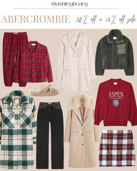 Abercrombie is having 30% off with an extra 15% off on top with core CYBERAF for Black Friday! Shop everything comfy cozy holiday outerwear and denim on major sale! 

#LTKCyberweek #LTKHoliday #LTKsalealert