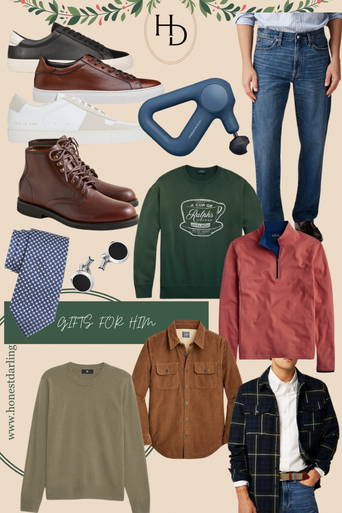 Gifts for him // cuff links // sweaters // sweatshirt // jeans // ties // cuff links // theragun // Black Friday deals 

#LTKSeasonal