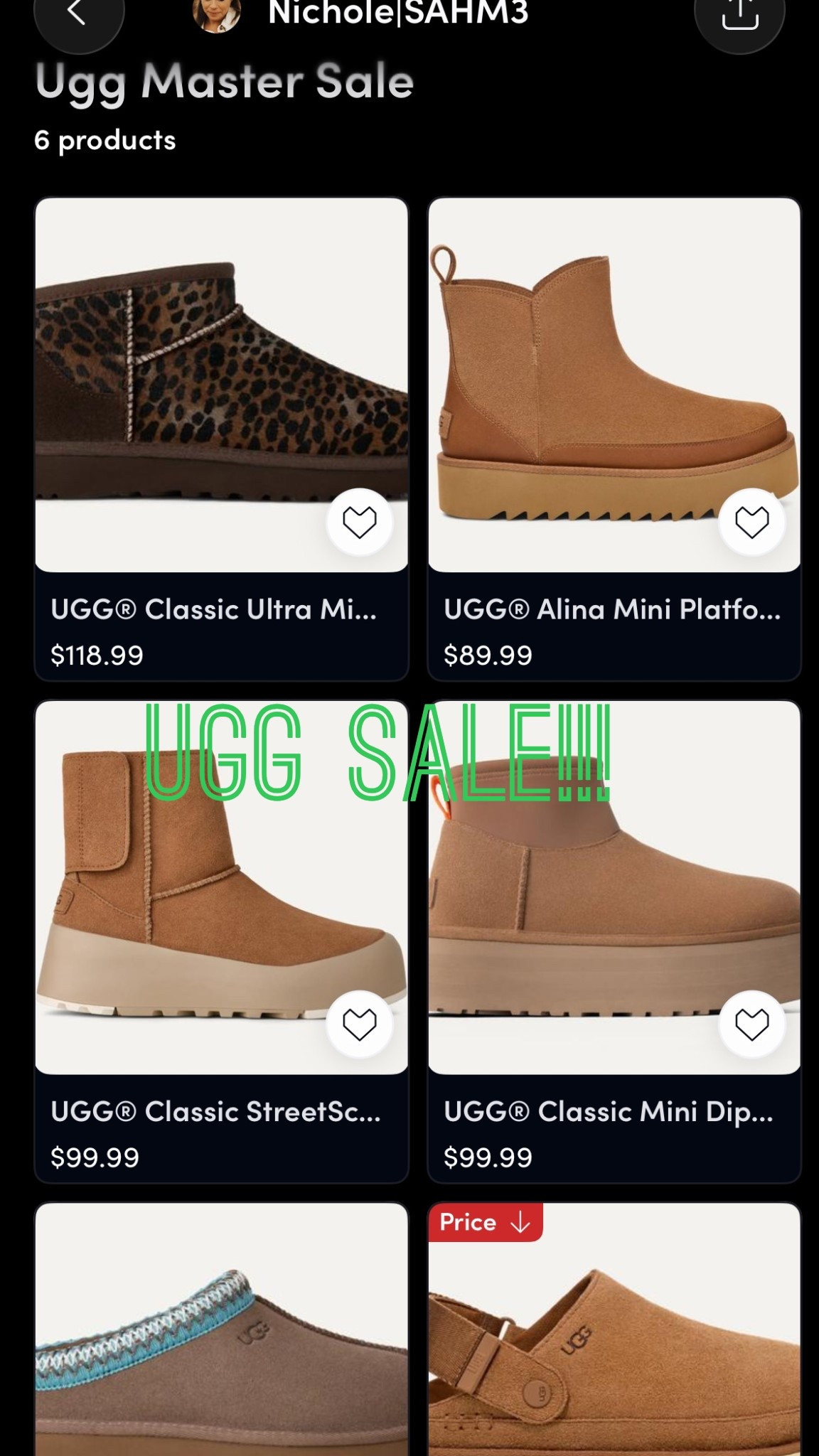 Ugg is having their master sale right now!! Lots of stacking codes to get these items even cheaper. #ugg #boots #clogs 

#LTKmomlife #LTKHoliday #LTKSaleAlert