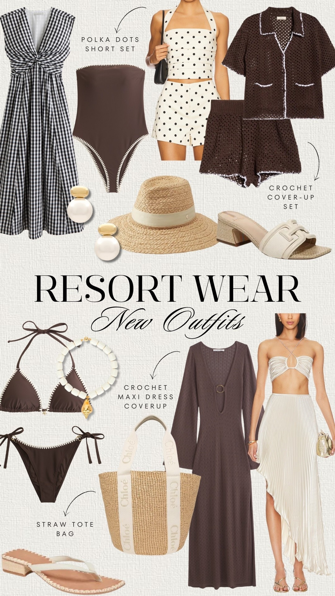 Resort Wear New Outfits I’m loving 🤍
Perfect for the beach, pool, sightseeing, lounging, with cute accessories 

#LTKootd #LTKgrwm #LTKU