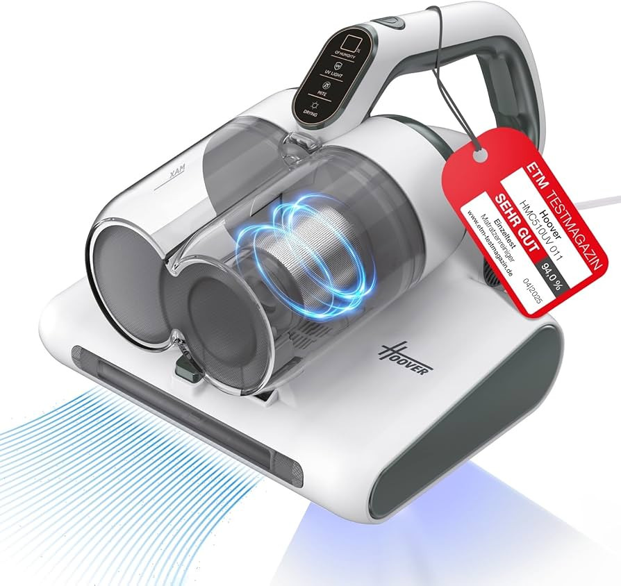 Hoover HMC5 Matratzen Handstaubsauger, 4 automatische Funktionen: Beat&Roll, Staubsaugen, UV-C-Li... | Amazon (DE)