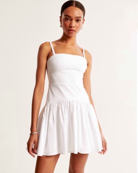 Cute white dress for summer, mini dresss

#LTKStyleTip #LTKSeasonal #LTKU