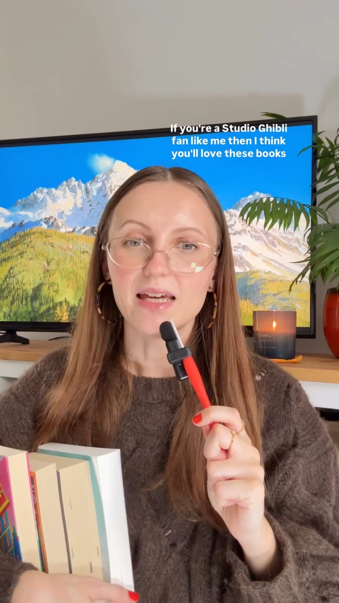 are you a studio ghibli fan? 🧚‍♀️🕯️☁️

these are some whimsical cosy books to curl up with under a blanket:

🐬 The House in the Cerulean Sea
🎪 The Night Circus
☕️ Legends & Lattes
💐 Dallergut Dream Department Store

have you read any of these? 👀