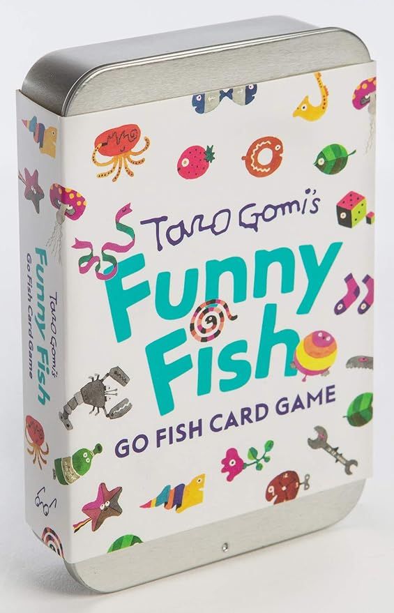 Chronicle Books Taro Gomi's Funny Fish Go Fish Card Game for Kids | Amazon (US)