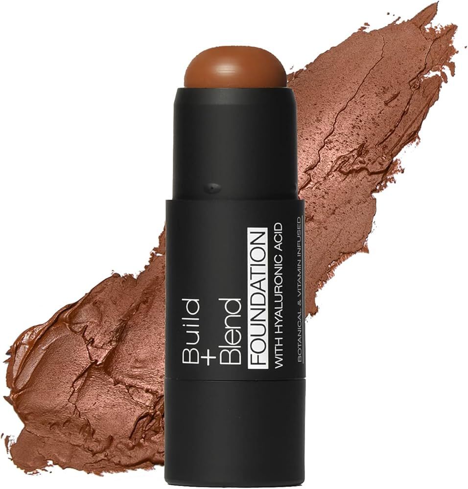 Palladio BUILD + BLEND Foundation Stick, Contour Stick for Face, Professional Makeup for Perfect ... | Amazon (US)