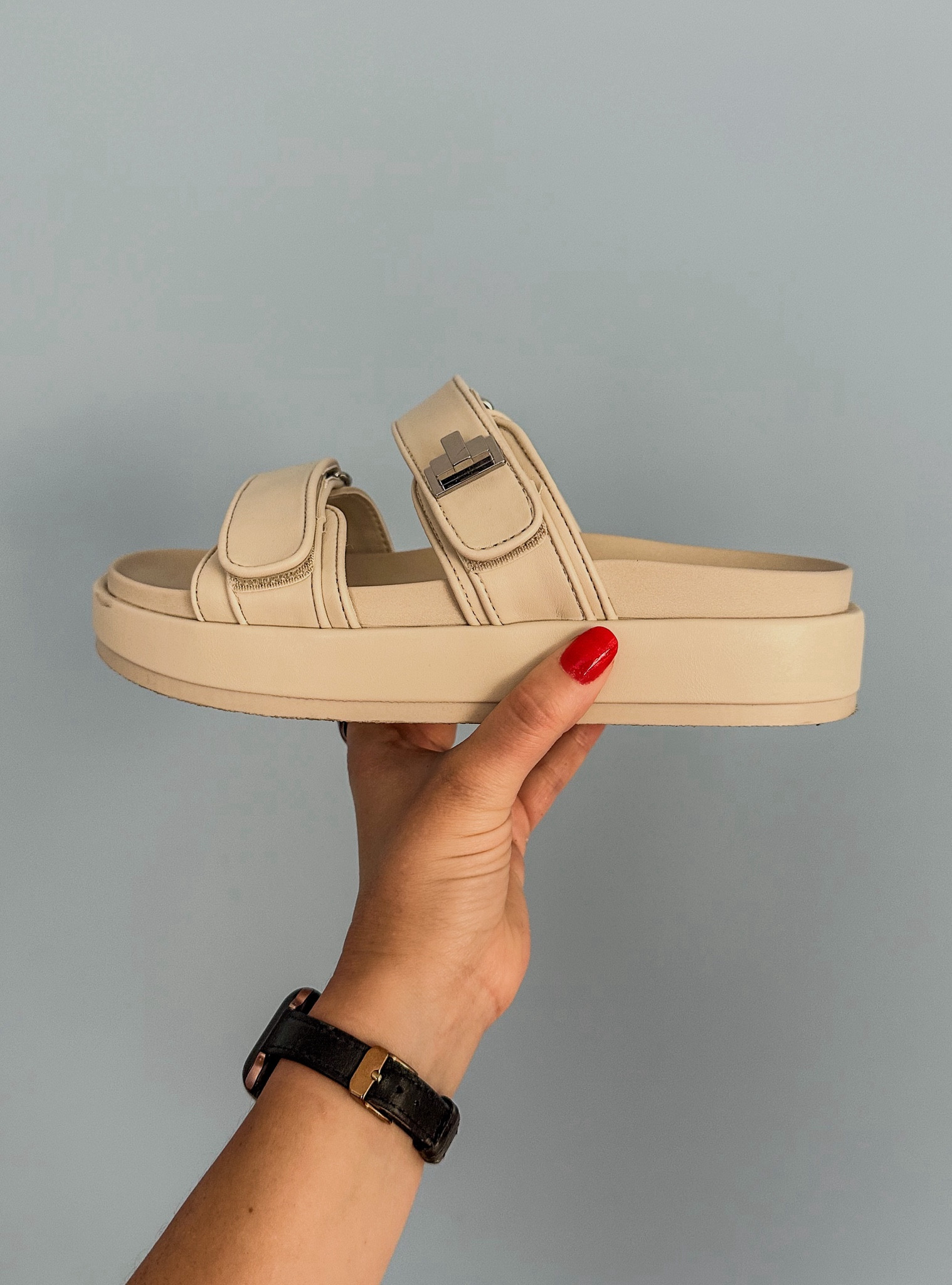 The best neutral slides that go with just about anything. Available in other colors too 

#LTKSaleAlert #LTKWedding #LTKShoeCrush