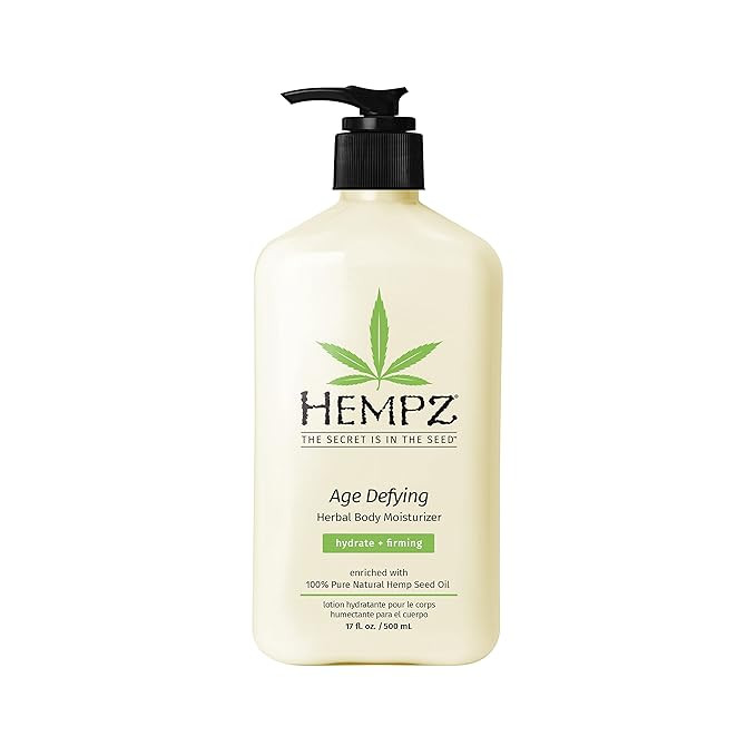 HEMPZ Body Lotion Anti Aging - Vanilla & Musk Daily Moisturizing Cream, Shea Butter Hand and Body... | Amazon (US)