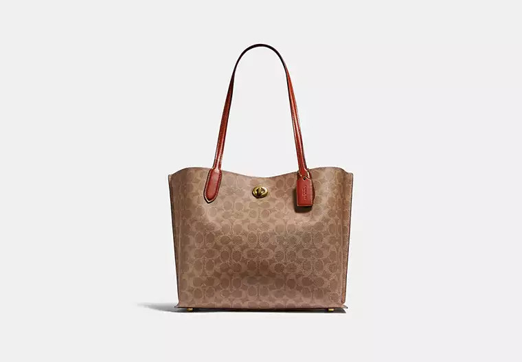 Willow Tote Bag In Signature Canvas | Coach (US)