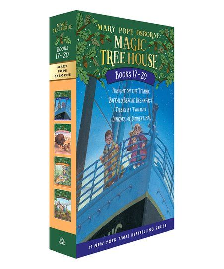Magic Tree House Books 17-20 Boxed Set | Zulily