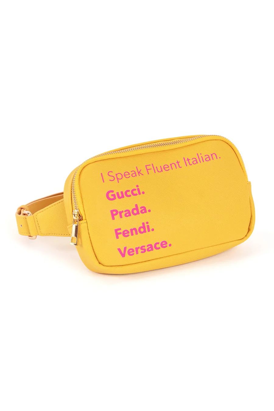 FRANNY FANNY PACK - Fluent Italian (Lemon) | Los Angeles Trading Co
