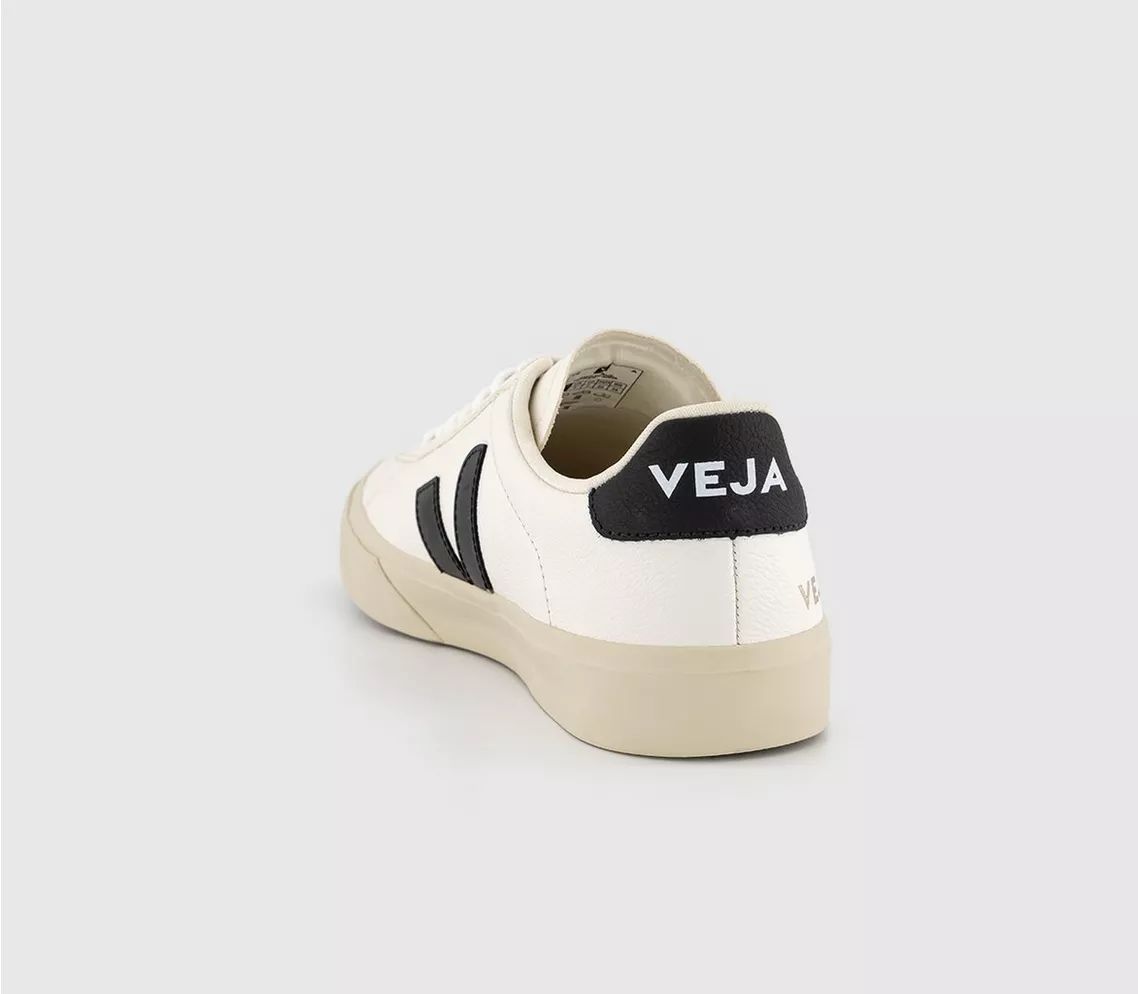 VEJA
								Campo Trainers
								White  Black Leather F | OFFICE London (UK)