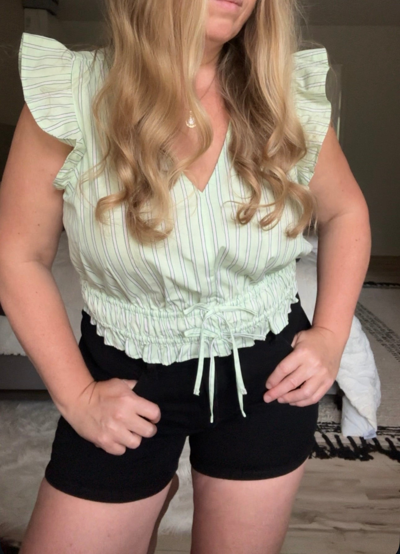 Cutest 100% cotton poplin top that looks equally lovely with jean shorts and skirts

#LTKcanada #LTKsummer #LTKstyletip