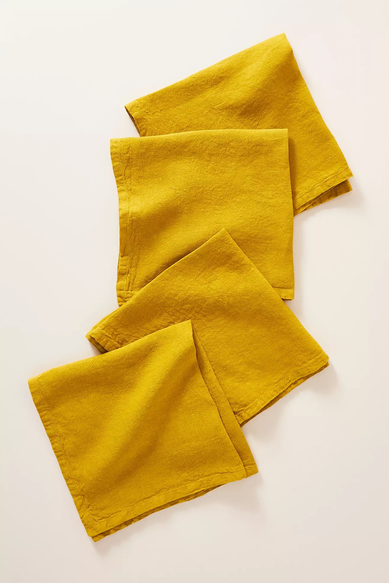 Edison Portuguese Linen Napkins, Set of 4 | Anthropologie (US)